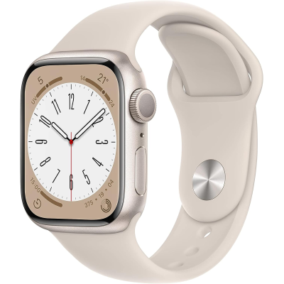 Apple Watch Series 8 (GPS) Starlight Aluminium 41mm